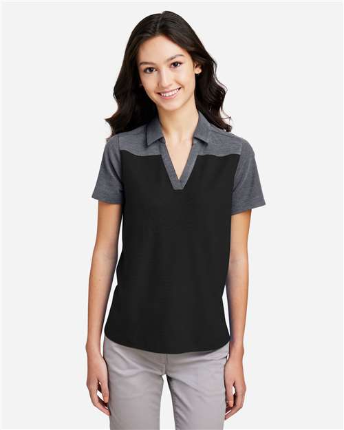 CORE365 Women's Fusion ChromaSoft™ Colorblock Polo CE112CW