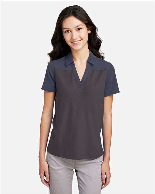 CORE365 Women's Fusion ChromaSoft™ Colorblock Polo CE112CW