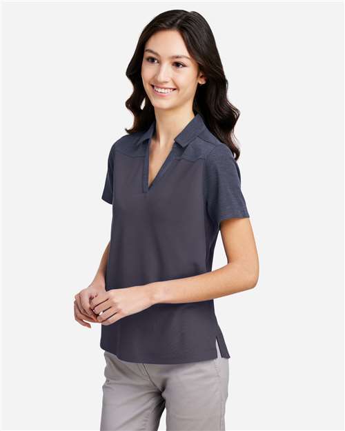 CORE365 Women's Fusion ChromaSoft™ Colorblock Polo CE112CW