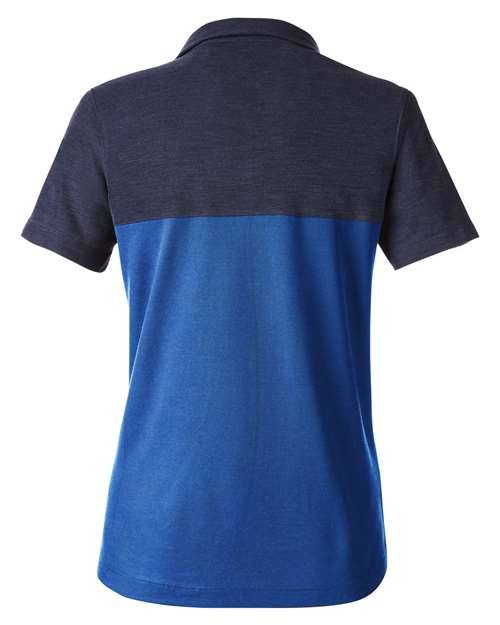 CORE365 Women's Fusion ChromaSoft™ Colorblock Polo CE112CW