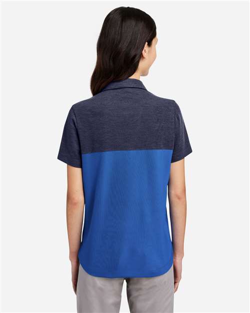 CORE365 Women's Fusion ChromaSoft™ Colorblock Polo CE112CW