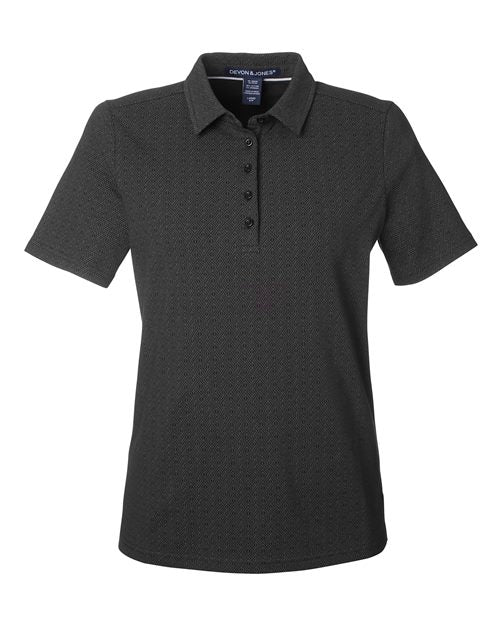 Devon & Jones Women's Crownlux Performance® Geo Polo DG101W