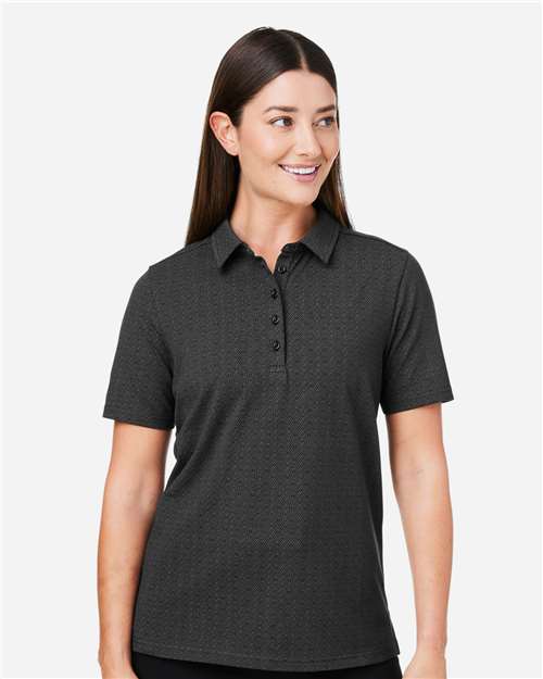 Devon & Jones Women's Crownlux Performance® Geo Polo DG101W