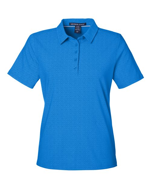 Devon & Jones Women's Crownlux Performance® Geo Polo DG101W