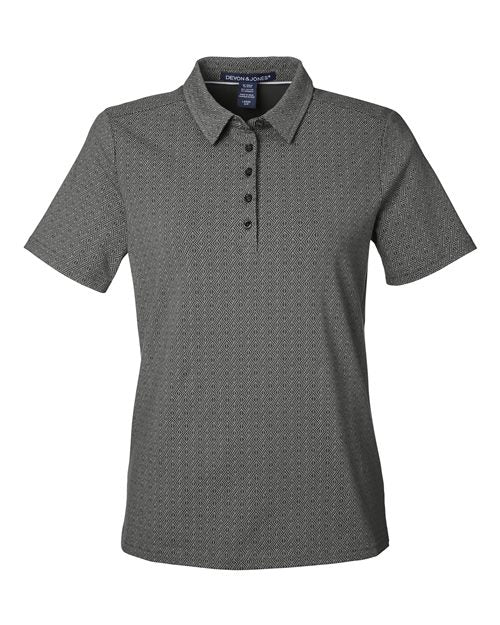Devon & Jones Women's Crownlux Performance® Geo Polo DG101W