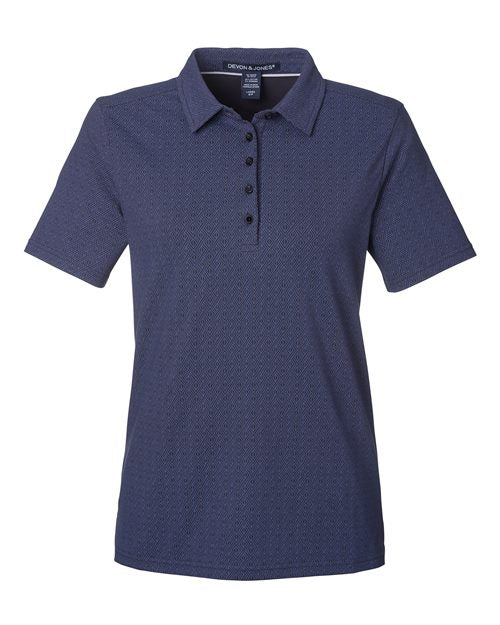Devon & Jones Women's Crownlux Performance® Geo Polo DG101W