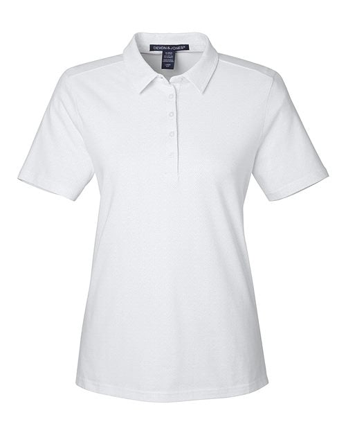 Devon & Jones Women's Crownlux Performance® Geo Polo DG101W