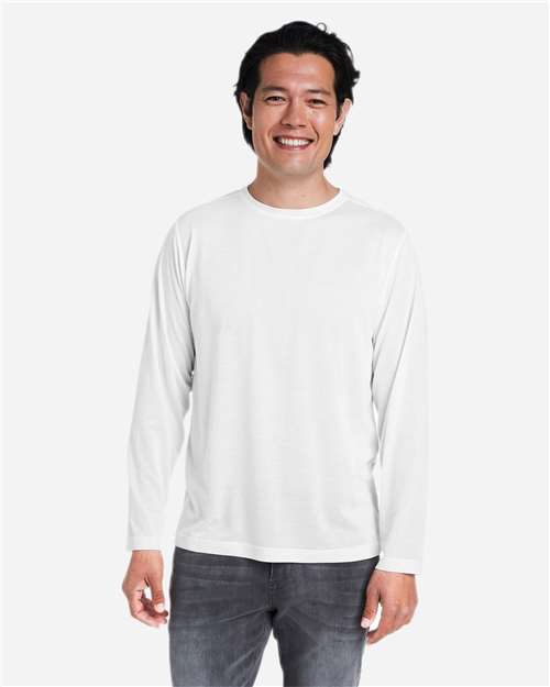 CORE365 Unisex Fusion ChromaSoft™ Performance Long Sleeve T-Shirt CE111L