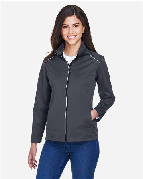 CORE365 Women's Techno Lite Three-Layer Knit Tech-Shell CE708W
