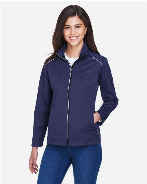 CORE365 Women's Techno Lite Three-Layer Knit Tech-Shell CE708W