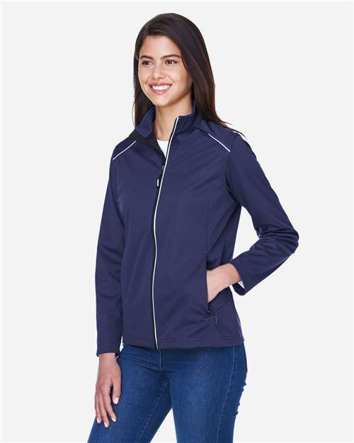 CORE365 Women's Techno Lite Three-Layer Knit Tech-Shell CE708W