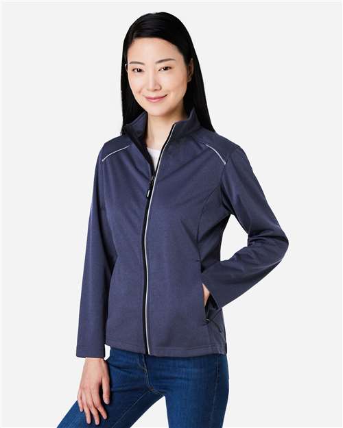 CORE365 Women's Techno Lite Three-Layer Knit Tech-Shell CE708W