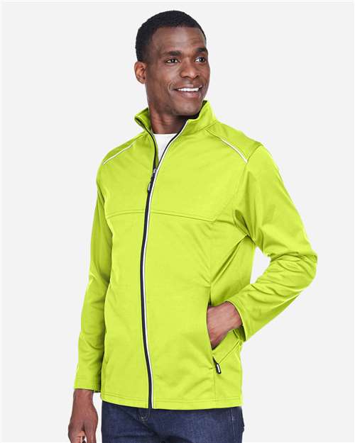 CORE365 Men's Techno Lite Three-Layer Knit Tech-Shell CE708