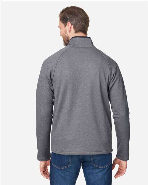 CORE365 Men's Venture Heathered Stripe Full-Zip Jacket CE72