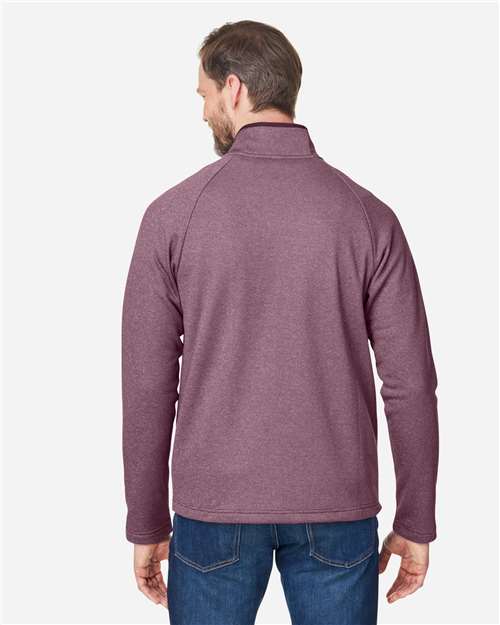CORE365 Men's Venture Heathered Stripe Full-Zip Jacket CE72