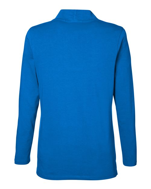 Devon & Jones Women's Raleigh Shawl Collar Knit Top DP121W