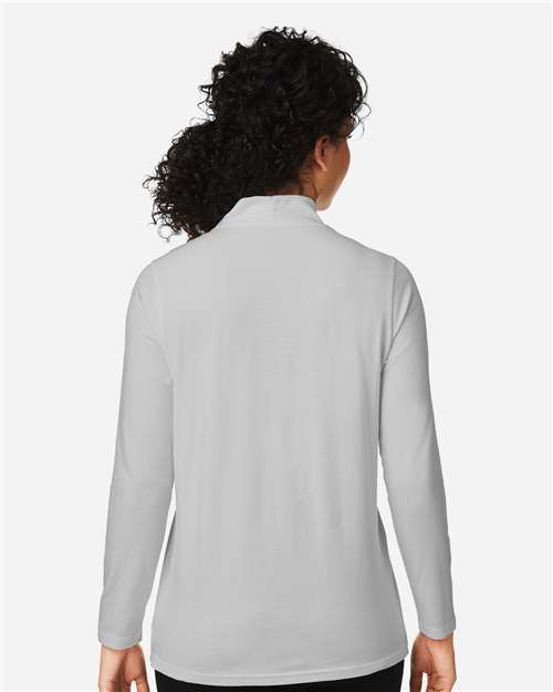 Devon & Jones Women's Raleigh Shawl Collar Knit Top DP121W