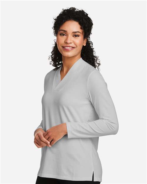 Devon & Jones Women's Raleigh Shawl Collar Knit Top DP121W