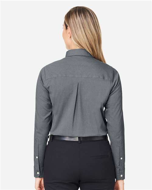 Devon & Jones Women's CrownLux Performance® Spencer Poplin Dress Shirt DG505W