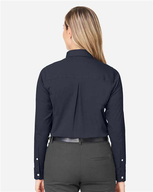 Devon & Jones Women's CrownLux Performance® Spencer Poplin Dress Shirt DG505W