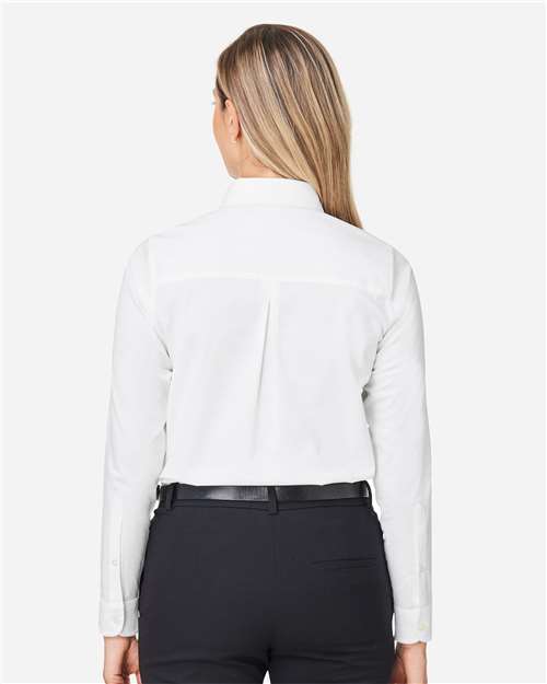 Devon & Jones Women's CrownLux Performance® Spencer Poplin Dress Shirt DG505W
