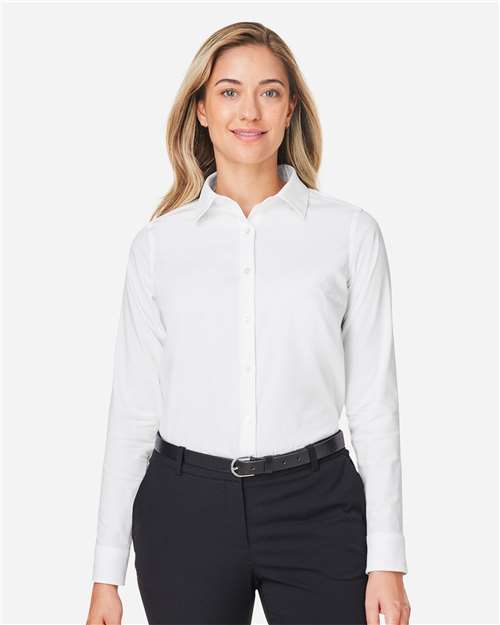 Devon & Jones Women's CrownLux Performance® Spencer Poplin Dress Shirt DG505W