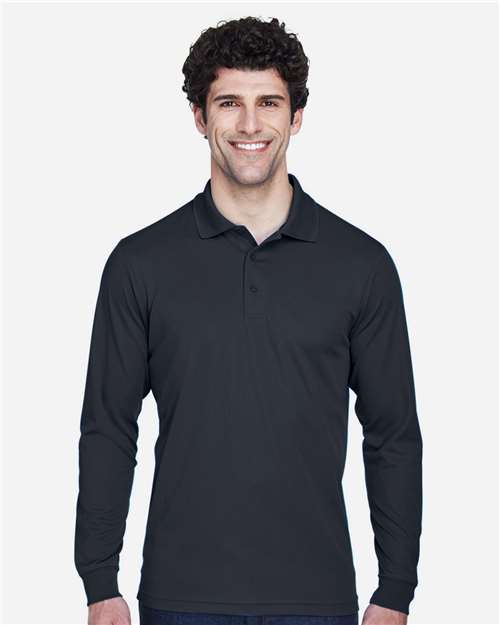 CORE365 Men's Tall Pinnacle Performance Long Sleeve Piqué Polo 88192T