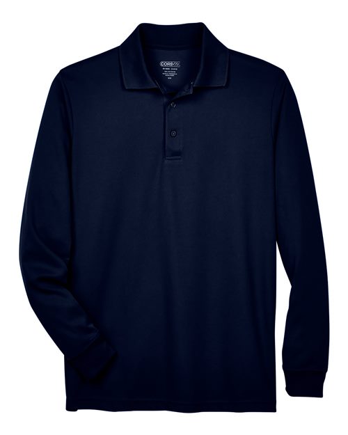 CORE365 Men's Tall Pinnacle Performance Long Sleeve Piqué Polo 88192T