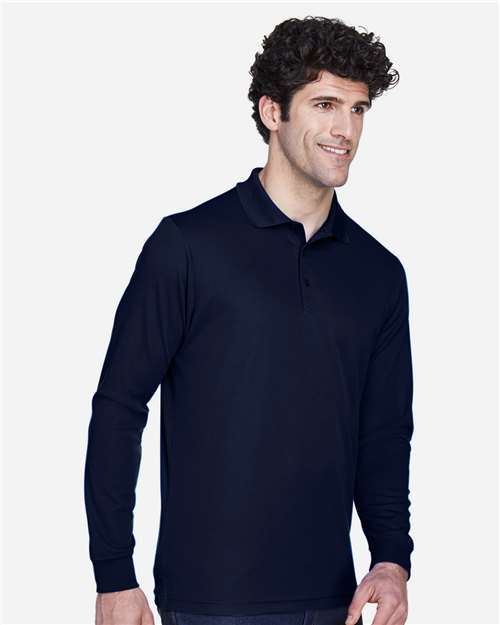 CORE365 Men's Tall Pinnacle Performance Long Sleeve Piqué Polo 88192T