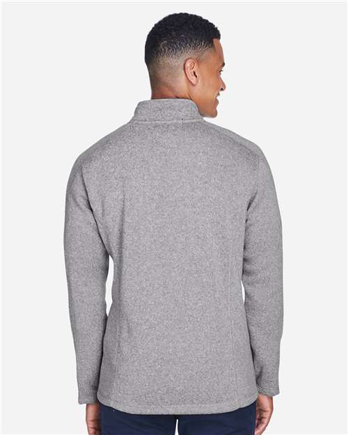 Devon & Jones Men's Bristol Full-Zip Sweater Fleece Jacket DG793