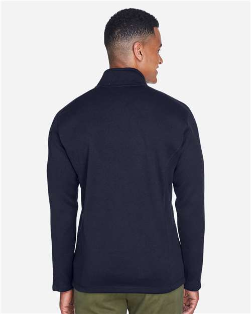 Devon & Jones Men's Bristol Full-Zip Sweater Fleece Jacket DG793