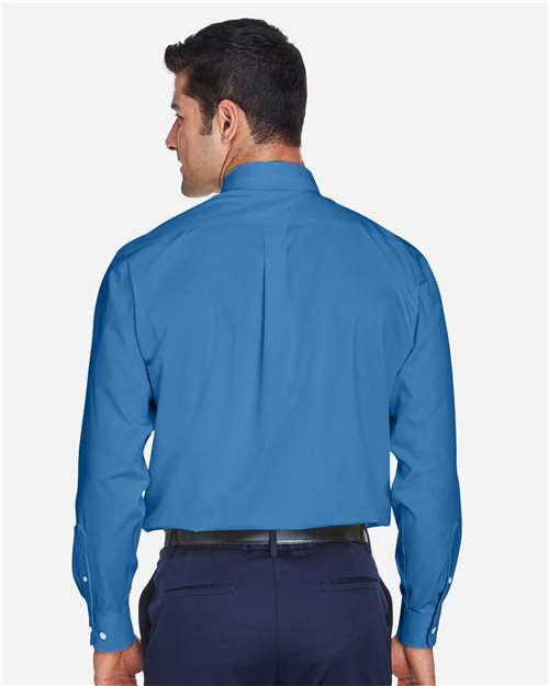 Devon & Jones Men's Crown Collection® Oxford Woven Dress Shirt D630