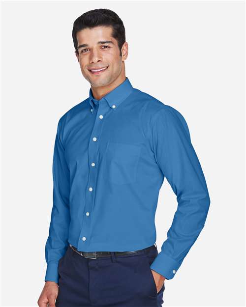 Devon & Jones Men's Crown Collection® Oxford Woven Dress Shirt D630