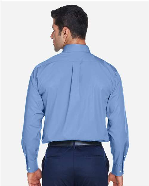 Devon & Jones Men's Crown Collection® Oxford Woven Dress Shirt D630