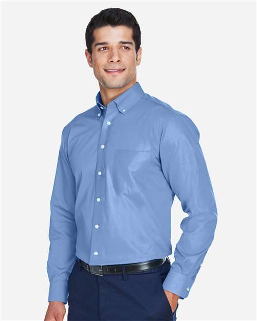 Devon & Jones Men's Crown Collection® Oxford Woven Dress Shirt D630