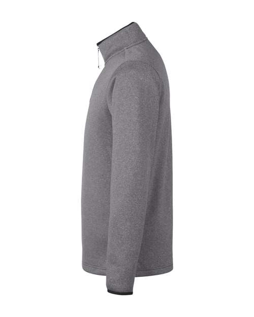 CORE365 Men's Venture Heathered Stripe Quarter-Zip Pullover CE73
