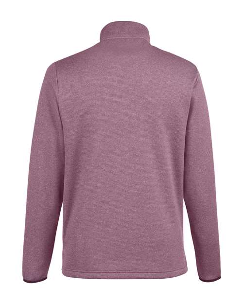CORE365 Men's Venture Heathered Stripe Quarter-Zip Pullover CE73