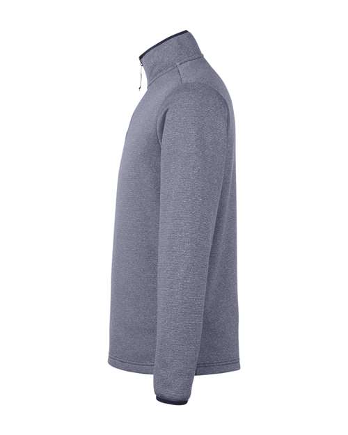 CORE365 Men's Venture Heathered Stripe Quarter-Zip Pullover CE73