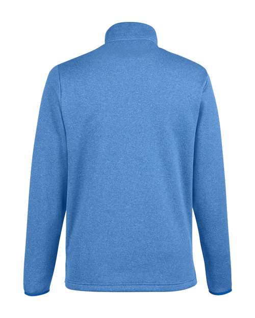 CORE365 Men's Venture Heathered Stripe Quarter-Zip Pullover CE73