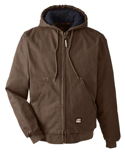 Washed Duck Hooded Jacket