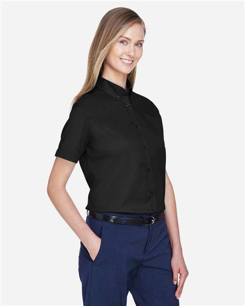 CORE365 Women's Optimum Short Sleeve Twill Shirt 78194