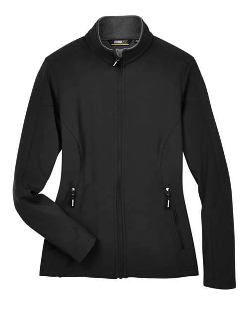 CORE365 Women's Cruise Two-Layer Fleece Bonded Soft Shell Jacket 78184