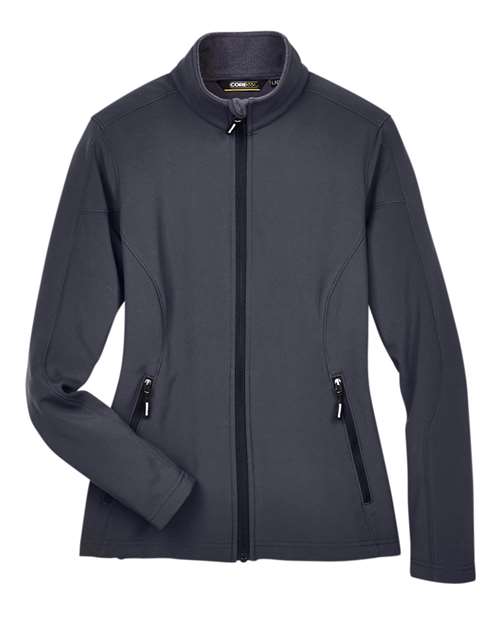 CORE365 Women's Cruise Two-Layer Fleece Bonded Soft Shell Jacket 78184