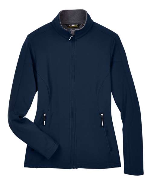 CORE365 Women's Cruise Two-Layer Fleece Bonded Soft Shell Jacket 78184