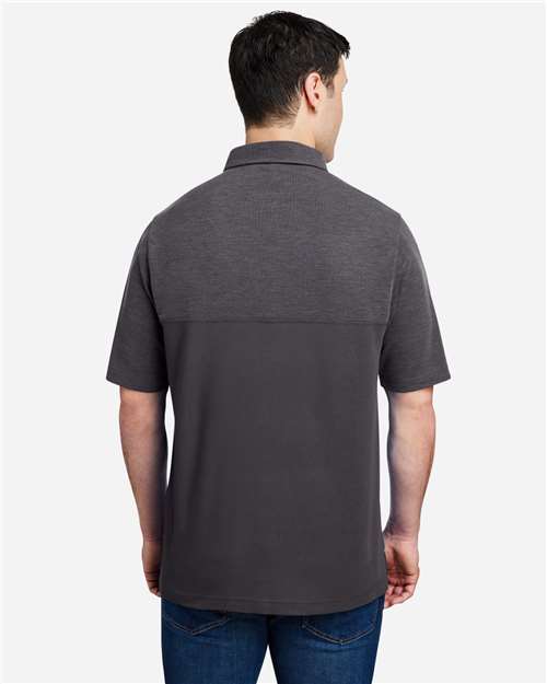 CORE365 Men's Fusion ChromaSoft™ Colorblock Polo CE112C
