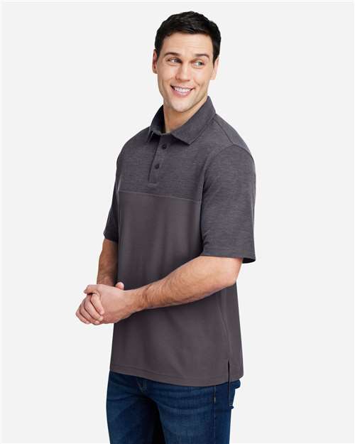 CORE365 Men's Fusion ChromaSoft™ Colorblock Polo CE112C