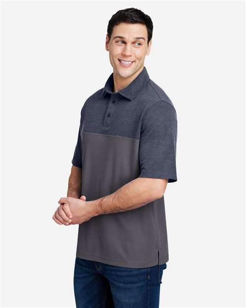 CORE365 Men's Fusion ChromaSoft™ Colorblock Polo CE112C