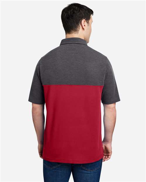 CORE365 Men's Fusion ChromaSoft™ Colorblock Polo CE112C