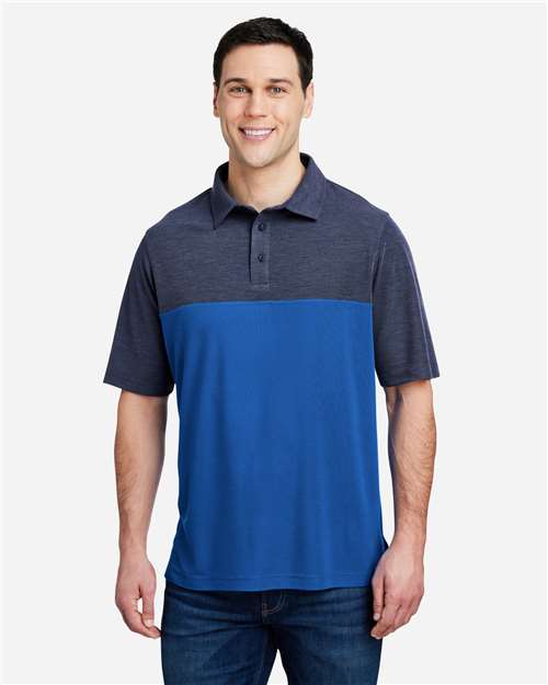CORE365 Men's Fusion ChromaSoft™ Colorblock Polo CE112C