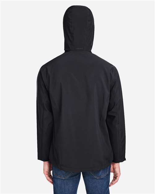 CORE365 Men's Barrier Packable Rain Jacket CE712